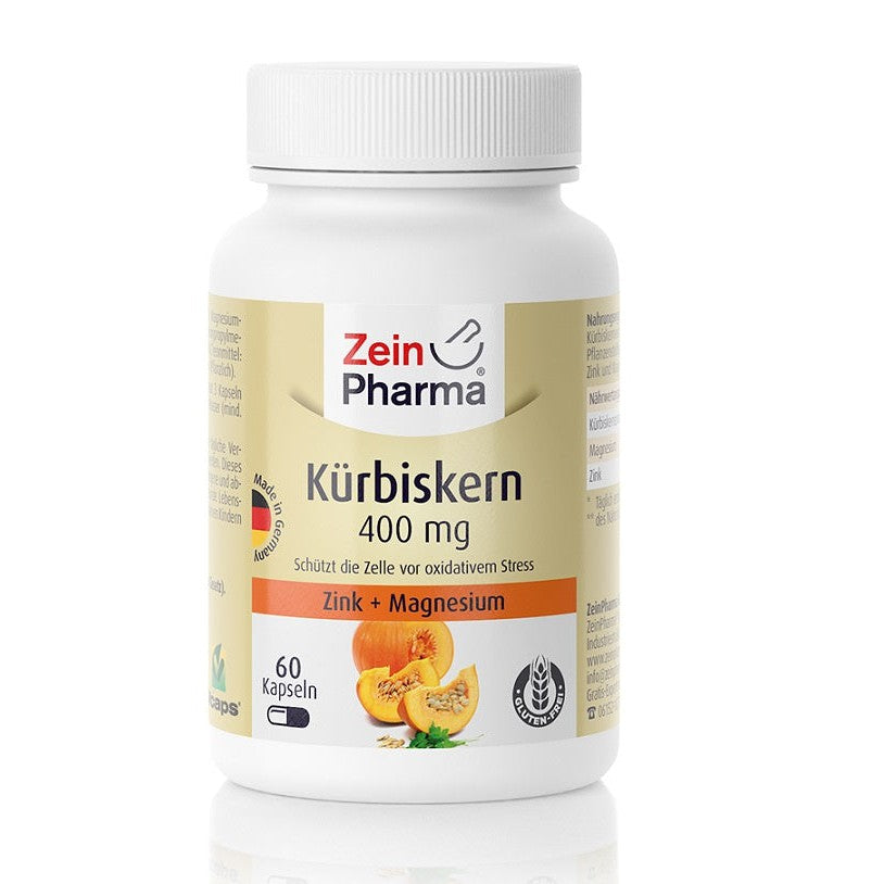 Zein Pharma Pumpkin Seed, 400mg - 60 caps