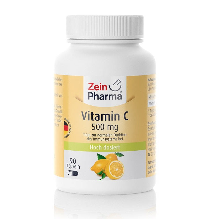 Zein Pharma Vitamin C, 500mg - 90 caps