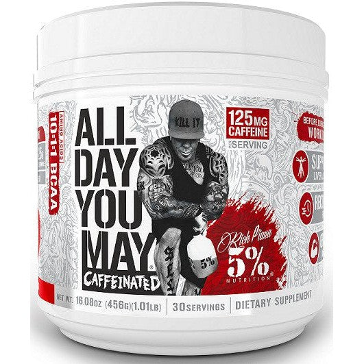 5% Nutrition AllDayYouMay Caffeinated - Legendary Series, Southern Sweet Tea - 462g