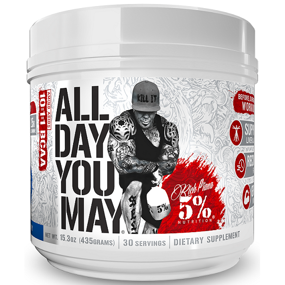 5% Nutrition AllDayYouMay - Legendary Series, Blue Raspberry - 435g