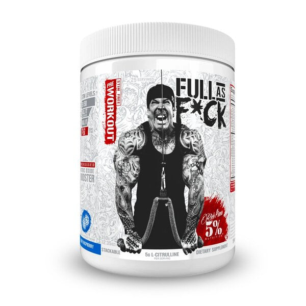 5% Nutrition Full As F*ck - Legendary Series, Blue Raspberry - 350g
