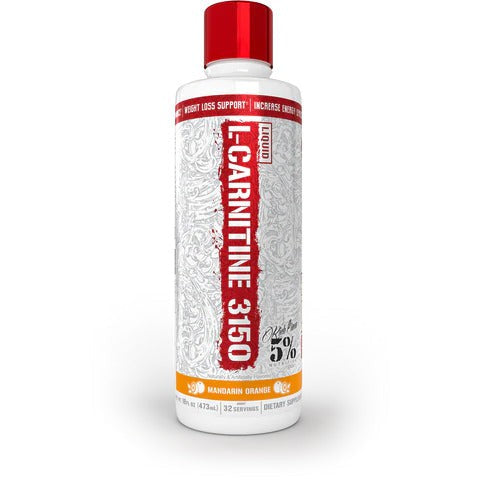 5% Nutrition Liquid L-Carnitine 3150 - Legendary Series, Mandarin Orange - 473 ml.