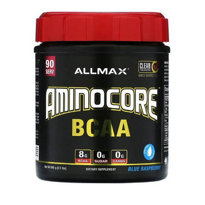 AllMax Nutrition Aminocore BCAA, Blue Raspberry - 945g