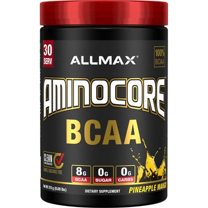 AllMax Nutrition Aminocore BCAA, Pineapple Mango - 315g
