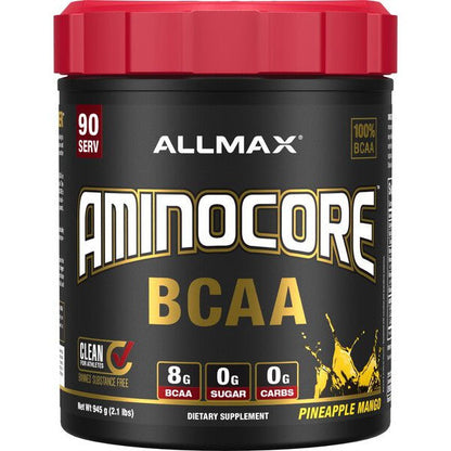 AllMax Nutrition Aminocore BCAA, Pineapple Mango - 945g