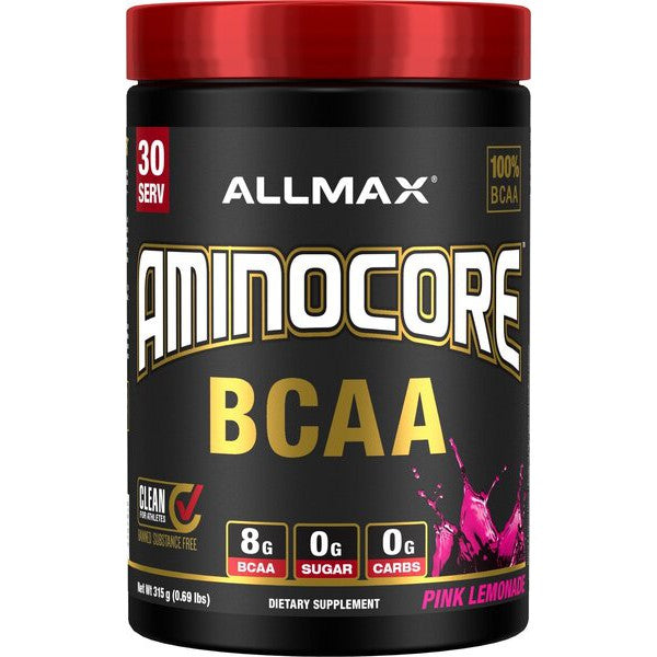 AllMax Nutrition Aminocore BCAA, Pink Lemonade - 315g