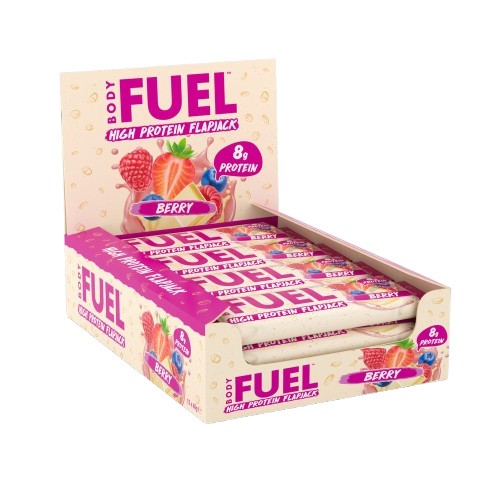 Applied Nutrition Bodyfuel Flapjack, Berry - 12 x 40g