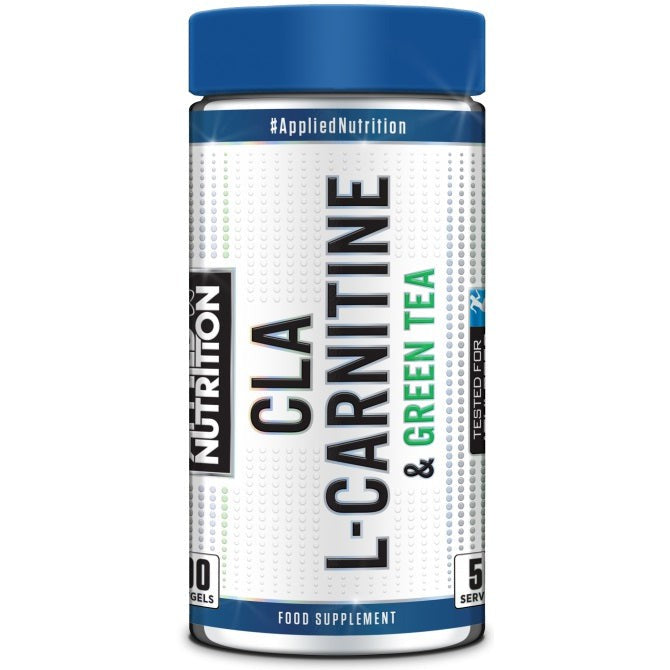 Applied Nutrition CLA L-Carnitine & Green Tea - 100 softgels