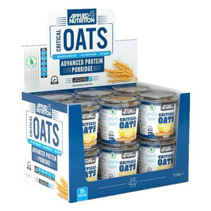 Applied Nutrition Critical Oats Protein Porridge, Chocolate - 12 x 60g
