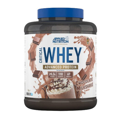 Applied Nutrition Critical Whey, Chocolate Milkshake - 2000g