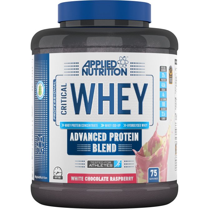 Applied Nutrition Critical Whey, White Chocolate Raspberry (EAN 634158562945) - 2000g