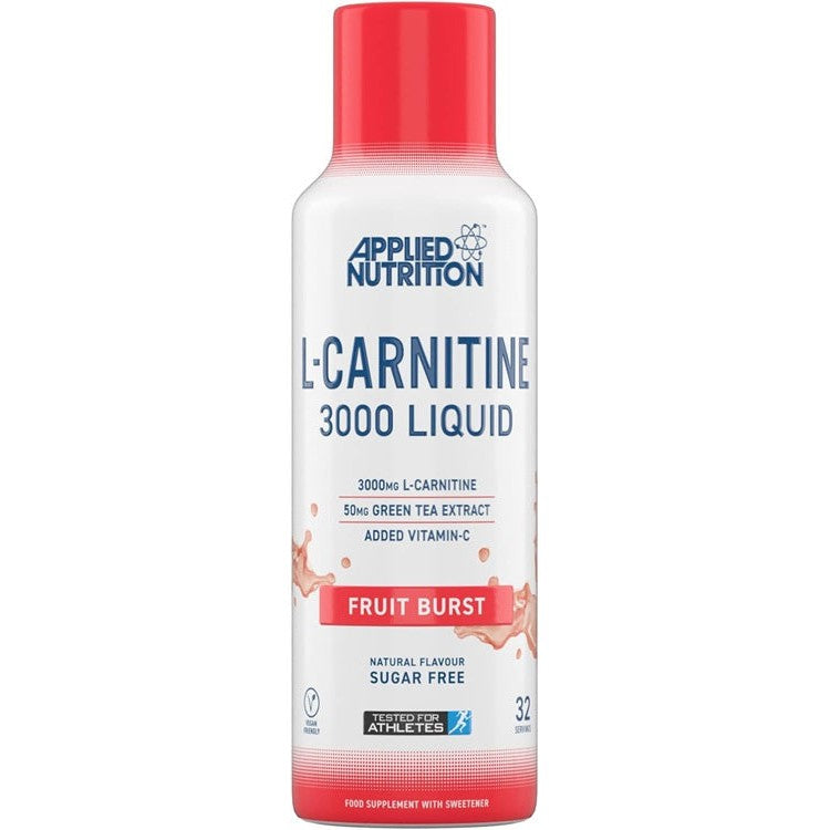 Applied Nutrition L-Carnitine Liquid 3000, Fruit Burst - 480 ml.