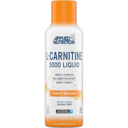 Applied Nutrition L-Carnitine Liquid 3000, Tangy Orange - 480 ml.