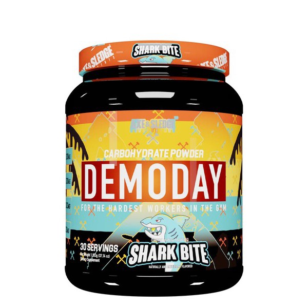 Axe & Sledge Demoday Carbohydrate Powder, Shark Bite - 1053g
