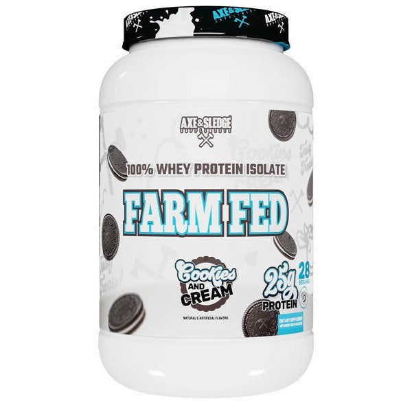 Axe & Sledge Farm Fed, Cookies and Cream - 924g