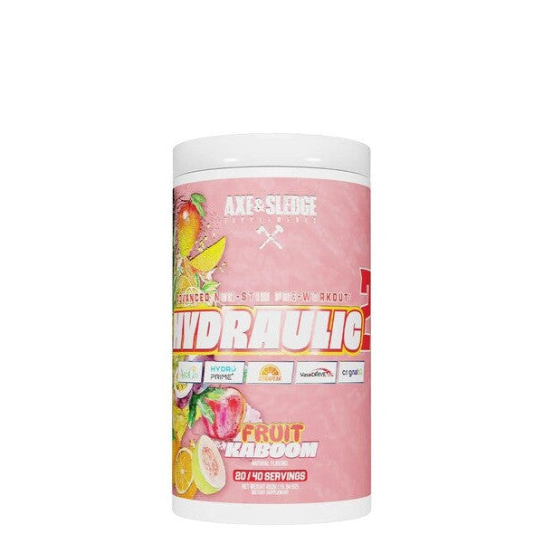 Axe & Sledge Hydraulic V2 Non-Stim Pre-Workout, Fruit Kaboom - 452g