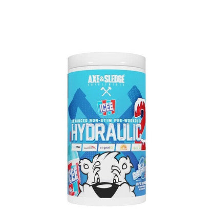 Axe & Sledge Hydraulic V2 Non-Stim Pre-Workout, ICEE Blue Raspberry - 450g