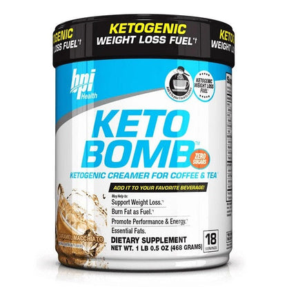 BPI Sports Keto Bomb, Caramel Macchiato - 468g