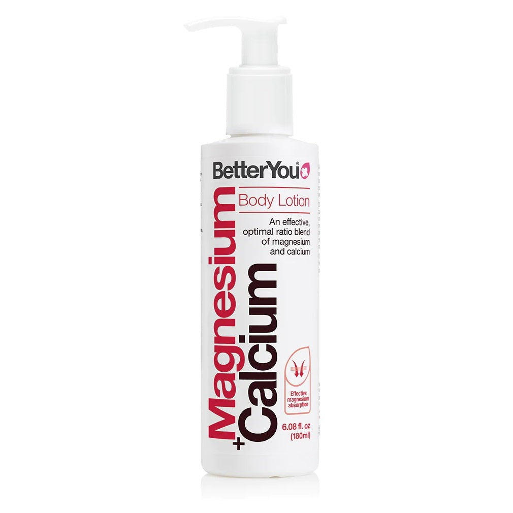 BetterYou Magnesium + Calcium Body Lotion - 180 ml.