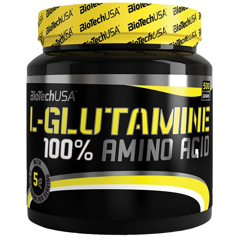 BioTechUSA 100% L-Glutamine, Unflavoured - 500g
