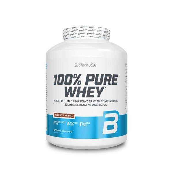 BioTechUSA 100% Pure Whey, Bourbon Vanilla - 2270g