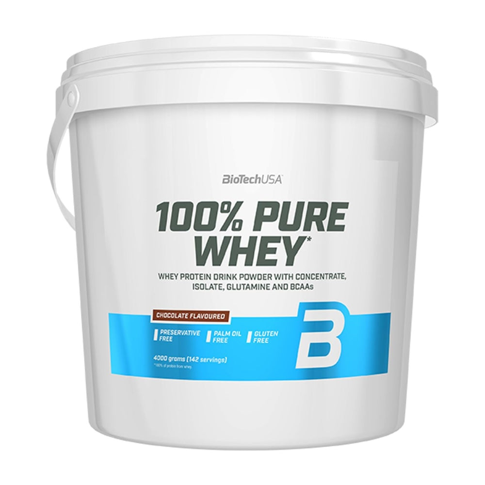 BioTechUSA 100% Pure Whey, Bourbon Vanilla - 4000g