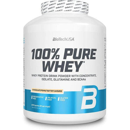 BioTechUSA 100% Pure Whey, Chocolate Peanut Butter - 2270g