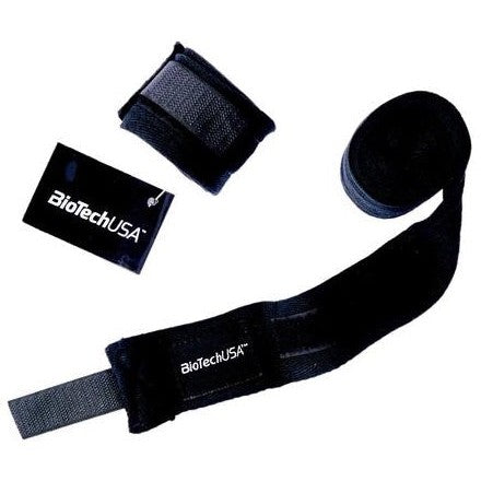 BioTechUSA Accessories Bedford 2 Wrist Wrap, Black - 3.5 meter