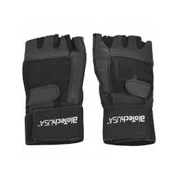 BioTechUSA Accessories Houston Gloves, Black - Medium