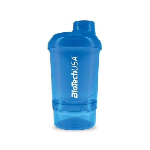 BioTechUSA Accessories Wave+ Shaker, Blue - 300 ml. (+ 150 ml.)