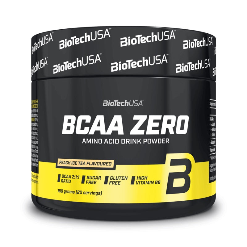 BioTechUSA BCAA Zero, Peach Ice Tea - 180g