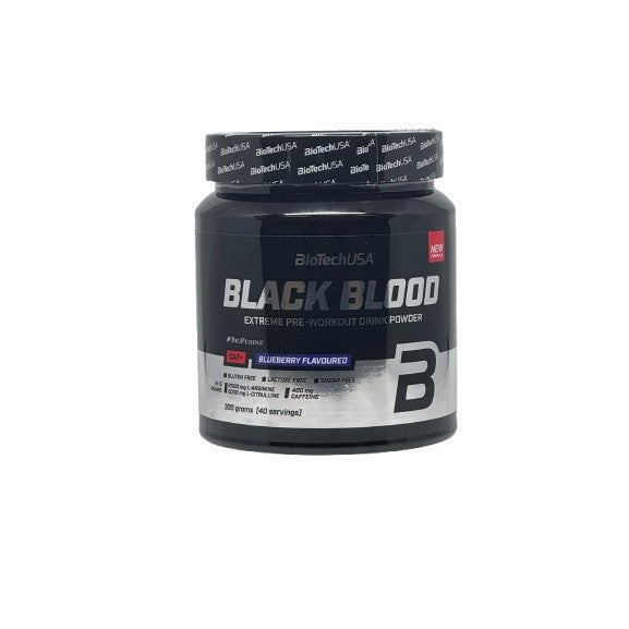 BioTechUSA Black Blood CAF+, Blueberry - 300g