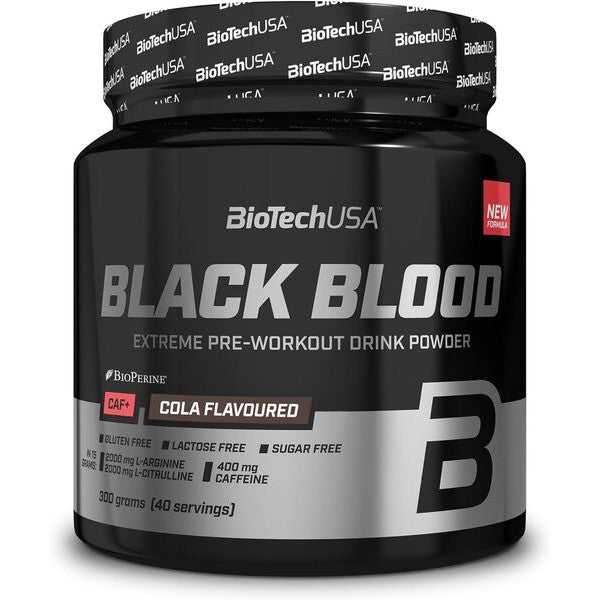 BioTechUSA Black Blood CAF+, Cola - 300g