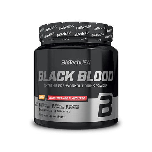 BioTechUSA Black Blood NOX+, Blood Orange - 340g