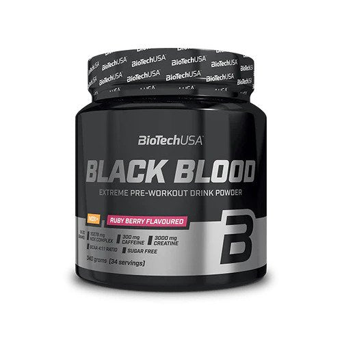 BioTechUSA Black Blood NOX+, Tropical Fruit - 330g