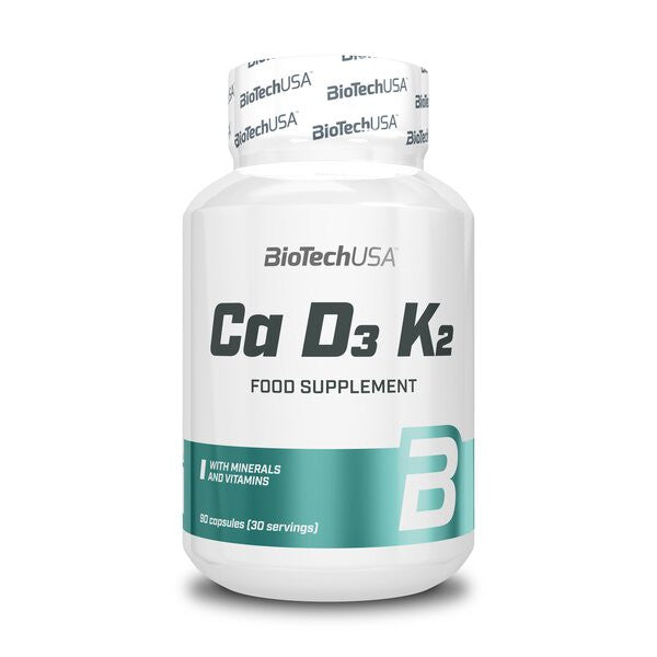 BioTechUSA Ca D3 K2 - 90 caps
