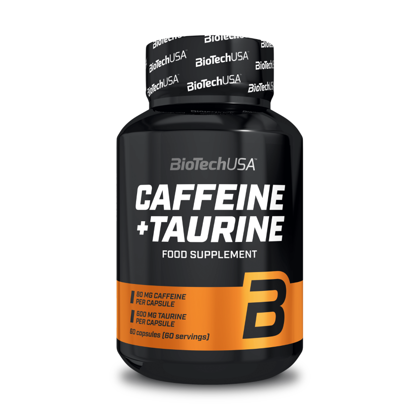 BioTechUSA Caffeine & Taurine - 60 caps