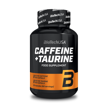 BioTechUSA Caffeine & Taurine - 60 caps