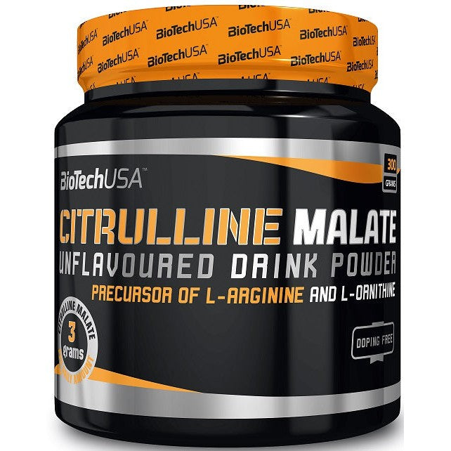 BioTechUSA Citrulline Malate, Green Apple - 300g