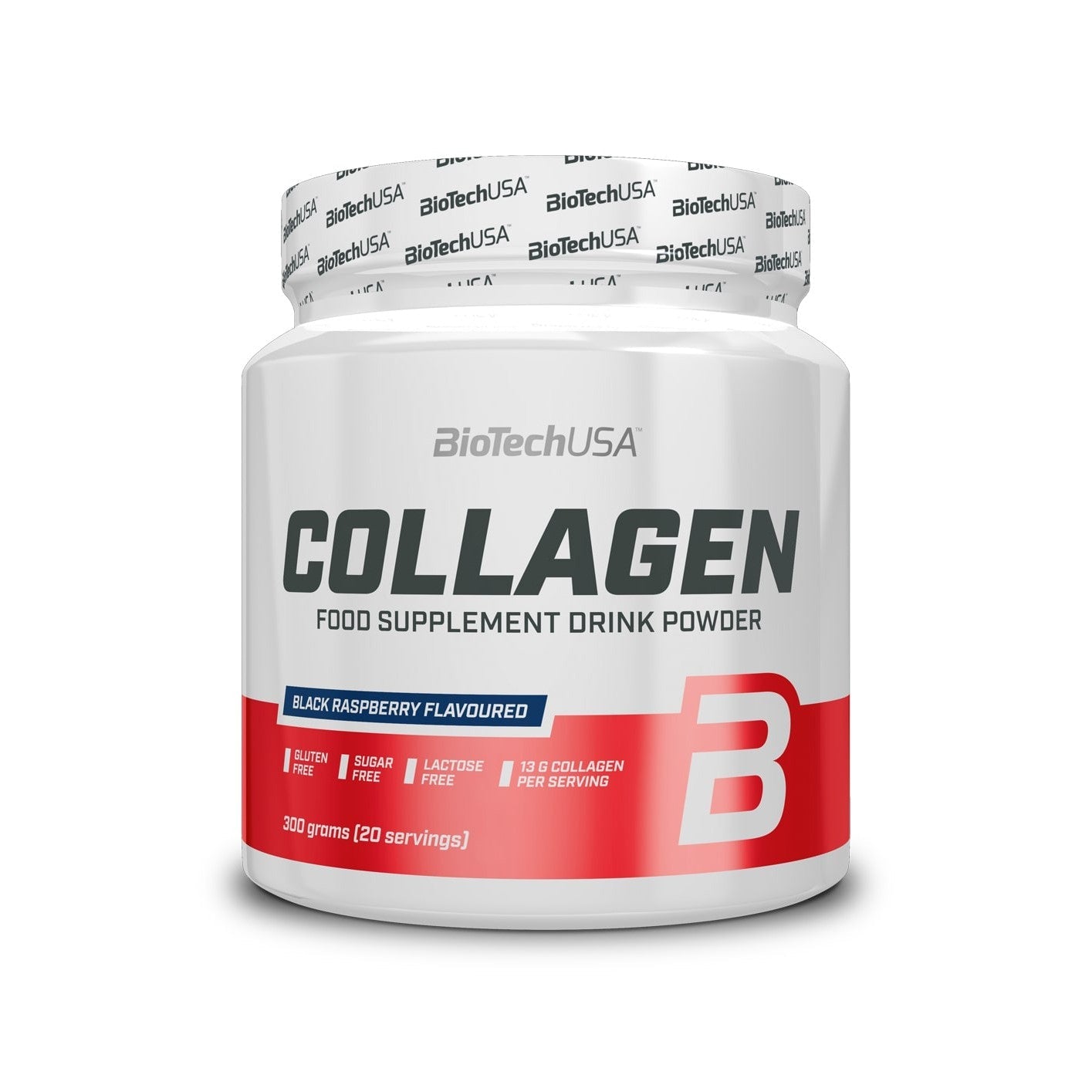 BioTechUSA Collagen, Black Raspberry - 300g