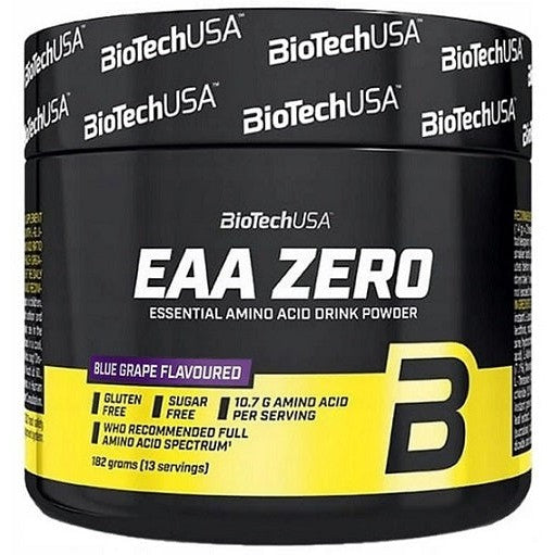 BioTechUSA EAA Zero, Blue Grape - 182g