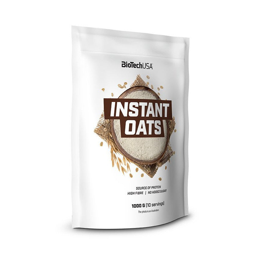 BioTechUSA Instant Oats, Unflavoured - 1000g