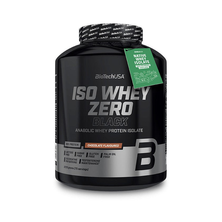 BioTechUSA Iso Whey Zero Black, Chocolate - 2270g