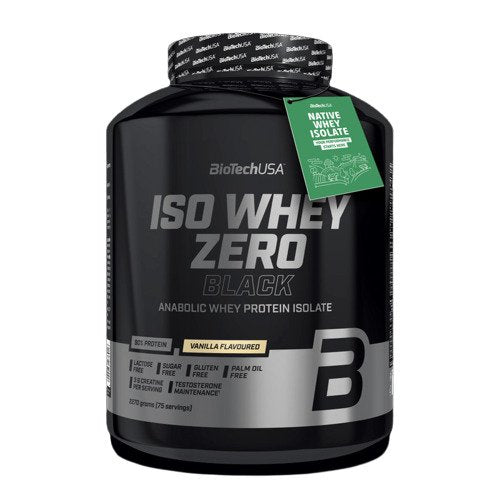 BioTechUSA Iso Whey Zero Black, Vanilla - 2270g