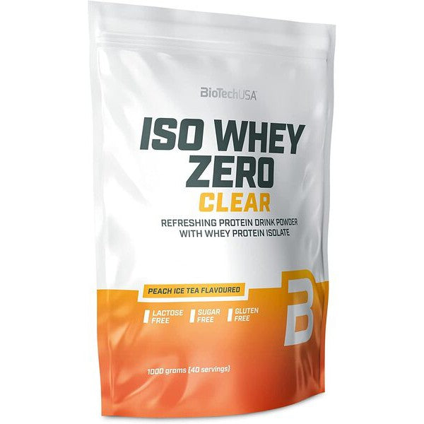 BioTechUSA Iso Whey Zero Clear, Peach Ice Tea - 1000g