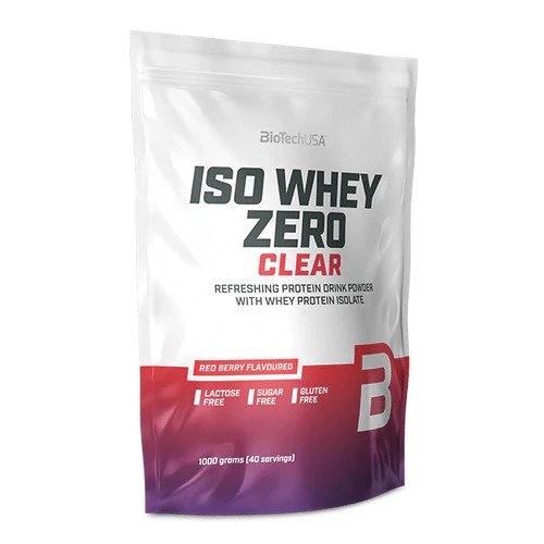 BioTechUSA Iso Whey Zero Clear, Red Berry - 1000g