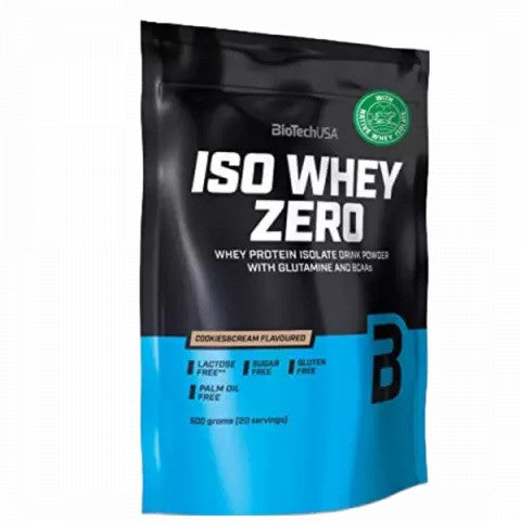 BioTechUSA Iso Whey Zero, Cookies & Cream (EAN 5999076255290) - 500g
