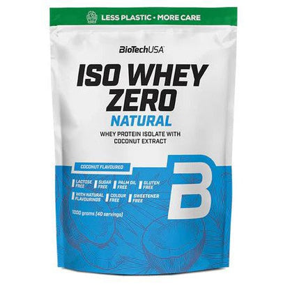 BioTechUSA Iso Whey Zero Natural, Coconut - 1000g
