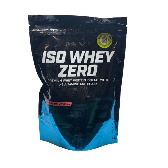 BioTechUSA Iso Whey Zero, Strawberry (EAN 5999076255245) - 500g