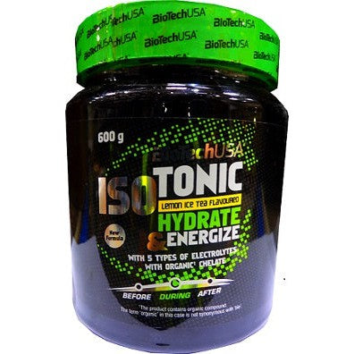 BioTechUSA IsoTonic, Lemon Ice Tea - 600g